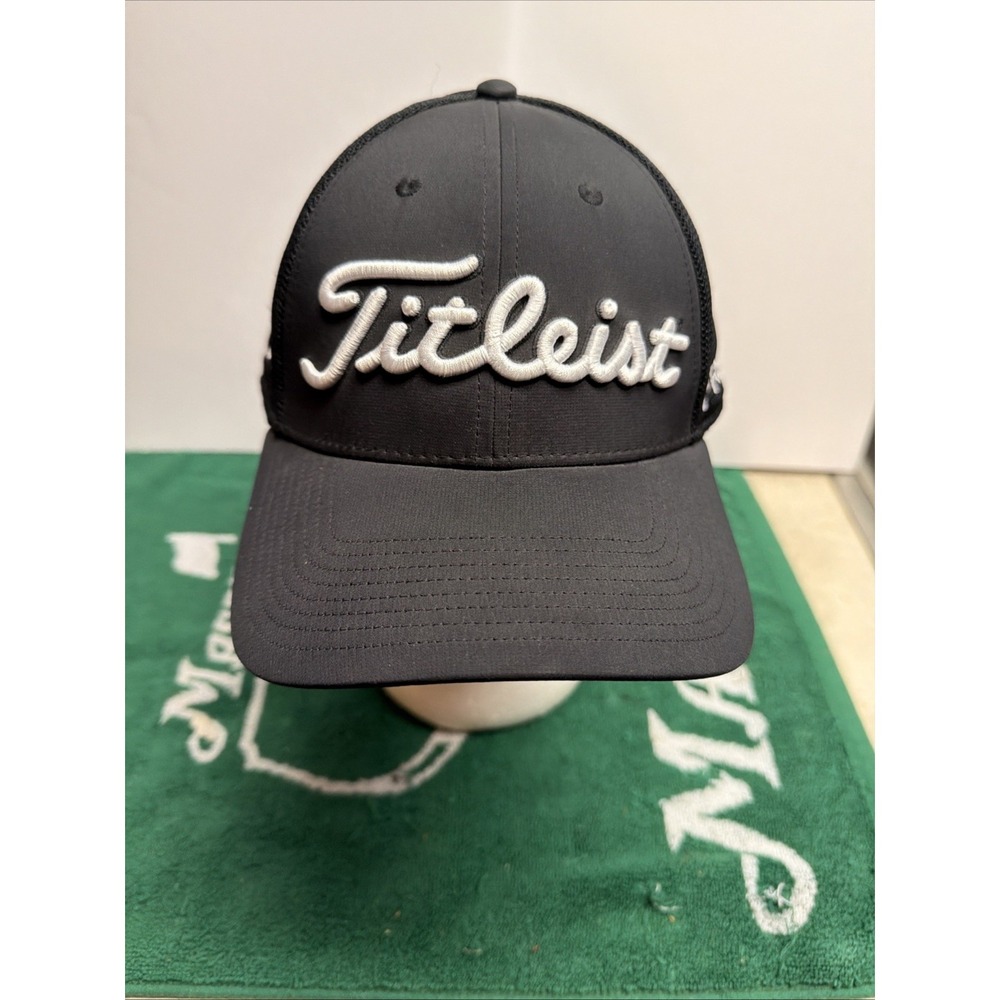Titleist Black Cap Fitted Size M/L Footjoy‎ Pro V1